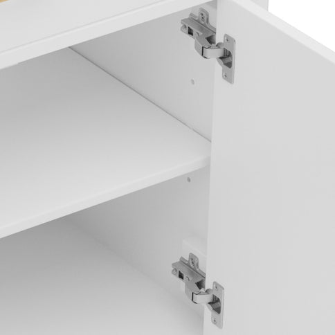 Bathroom Vanity With Sink, Soft Close Doors And Adjustable Shelf