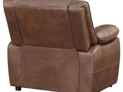 Worthington - Padded Arm Accent Chair - Dark Brown