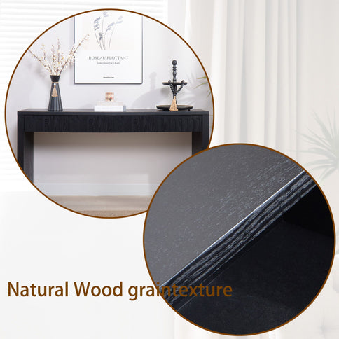 Modern Console Table With 4 Drawers, Entryway Table