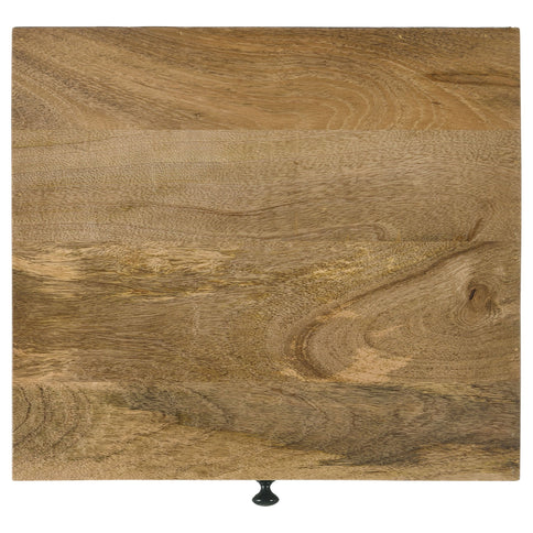 Wyrik - Rectangular Side End Table - Honey