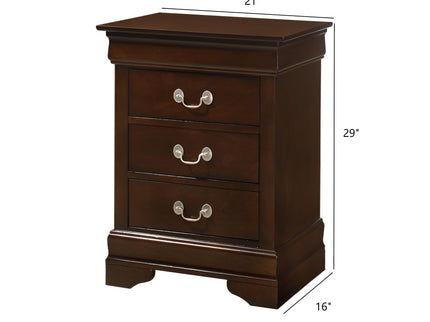 Louis Phillipe - Nightstand - Wood