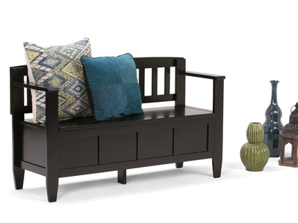 Brooklyn - Handcrafted Entryway Storage Bench