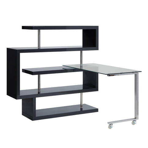 Buck II - Writing Desk & Bookshelf