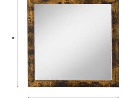 Juvanth - Rustic Mirror - Oak