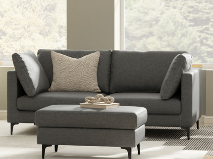 Ava - Mid Century Sofa With Ottoman Set