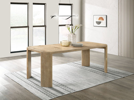 Magnus - Extendable Rectangular Dining Table - Oak Finish