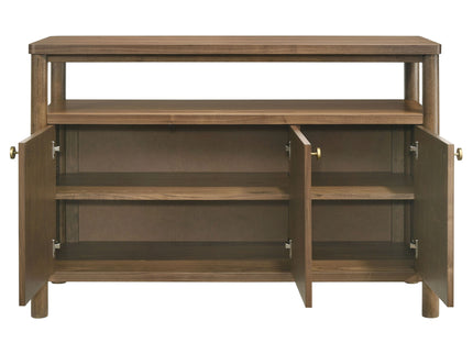 Graham - Sideboard With Open Shelf - Walnut