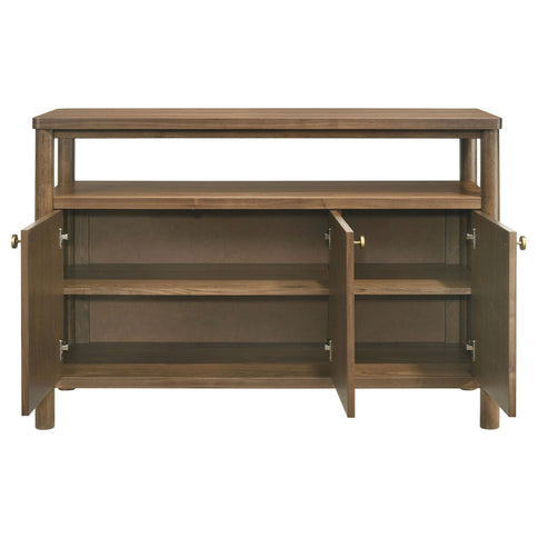 Graham - Sideboard With Open Shelf - Walnut