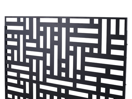 Decorative Freestanding Metal Privacy Screen For Indoor & Outdoor Use