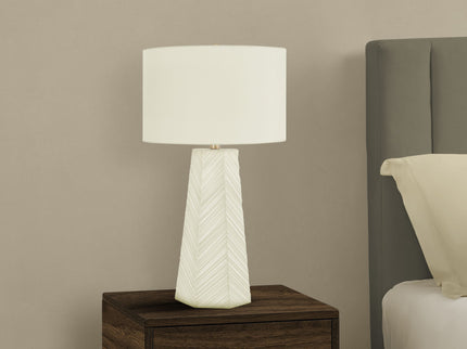 Lighting, Table Lamp, Ceramic, Contemporary - White