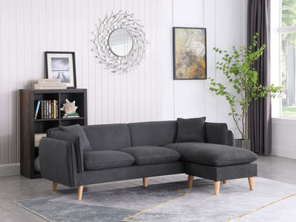 Brayden - Fabric Sectional Sofa Chaise