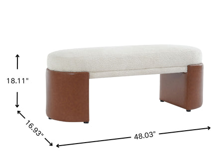 Upholstered Indoor Dining Bench