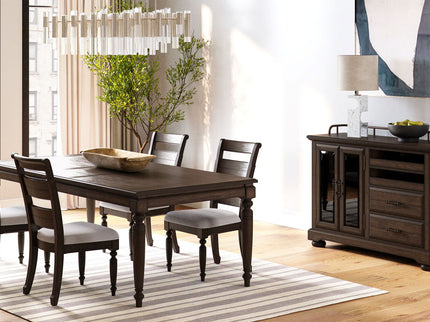 Extendable Dining Table - Coffee
