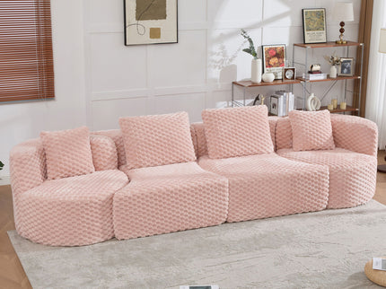 Modular Sectional Sofa With Free Combination Design