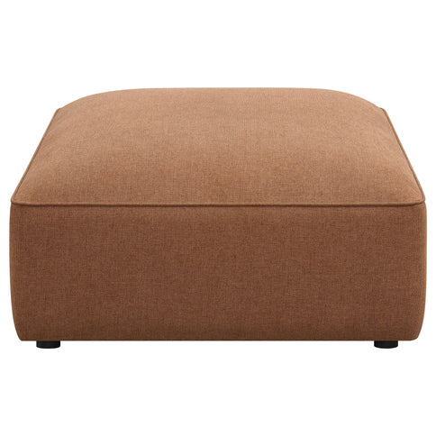 Colleen - 6 Piece Modular Sectional With Tight Seats - Terracotta