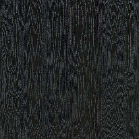 10 Shelf Open Back Bookcase With Geometric Design - Black