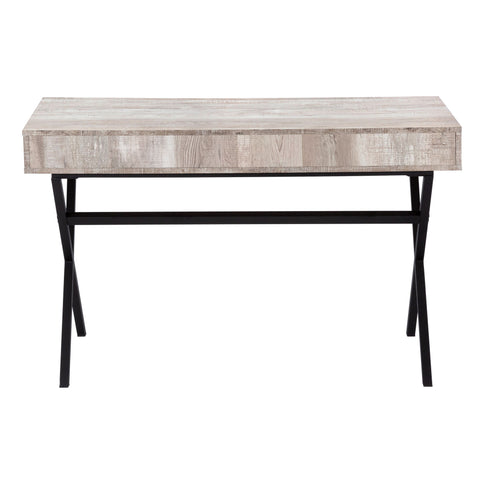 Computer Desk For Home Office, Laptop, Storage Drawers, Glossy Contemporary & Modern