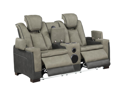 Bruno - Power Reclining Loveseat With Bluetooth Speakers
