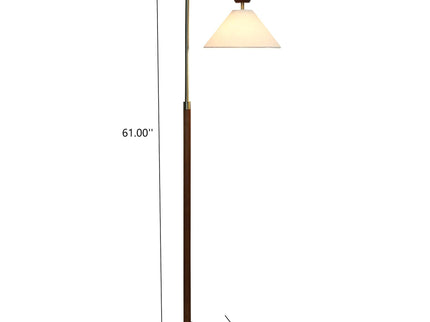 Floor Lamp, Standing Light For Living Room - Brown