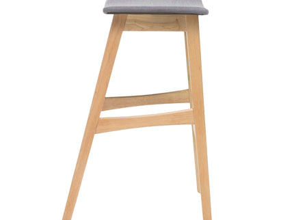 Modern Bar Stool Set With Upholstered Seating