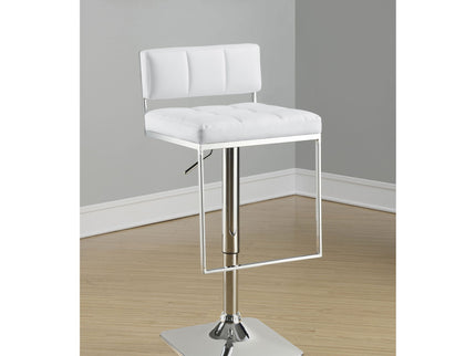 Alameda - Adjustable Bar Stool - White