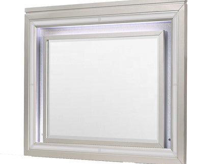 Cross - Glam Mirror With LED - Champagne