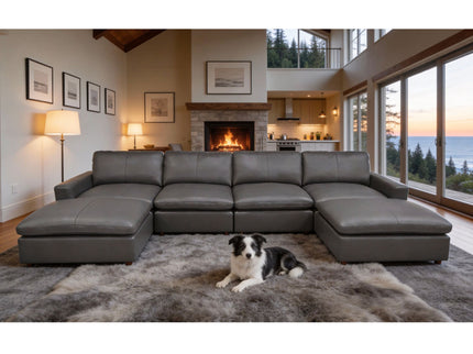Upholstered Large Seating Modular Sectional