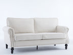 Beige / 2 Seater Sofa