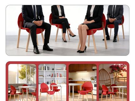 4 Piece Set Of Single Chairs With A Folding Square Table