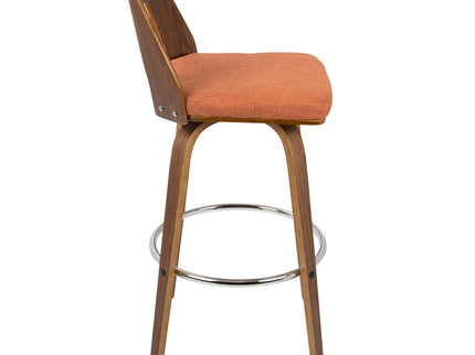 Trilogy - Mid Century Modern Barstool (Set of 2)