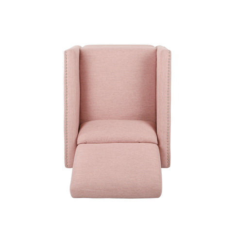 Kiersten - Contemporary Fabric Pushback Recliner