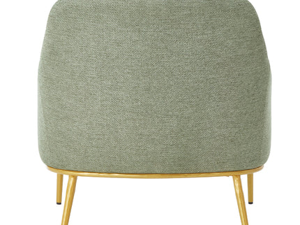 Modern Elegance Accent Chair With Curved Backrest