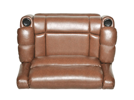 Tufted Design Wide Manual Recliner Chair