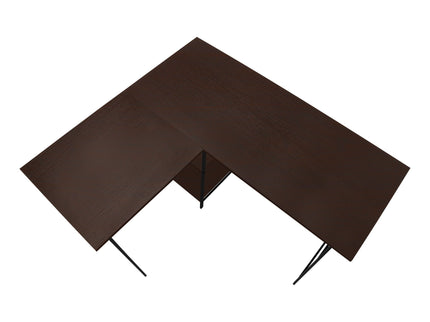 Computer Desk, Home Office, Corner, Storage Shelves, L Shape, Work, Laptop, Contemporary, Modern