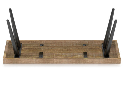 Durham - Bench - Distressed Natural