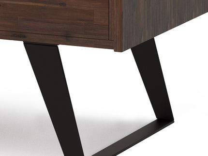 Lowry - Lift Top Coffee Table - Distressed Charcoal Brown