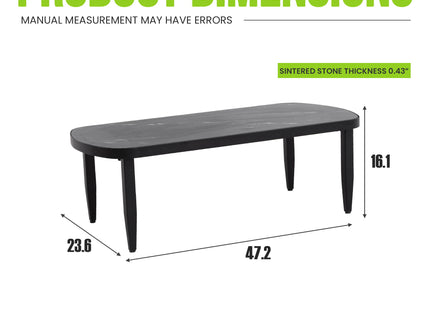 Outdoor Elegance Table, Rounded Corners