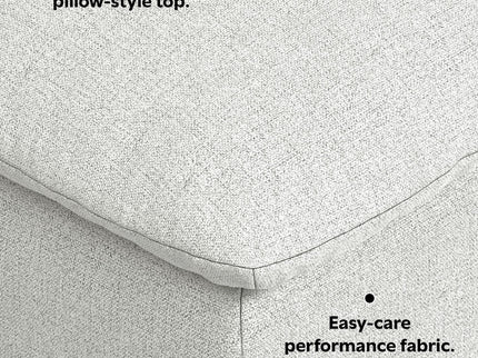 Jasmine - Ottoman - Gray