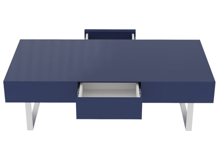 Rectangular Coffee Table With Hidden Storage