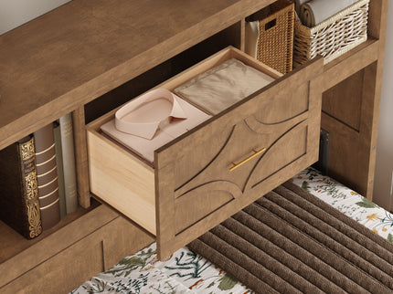 Murphy Bed With Charging Station And Drawer