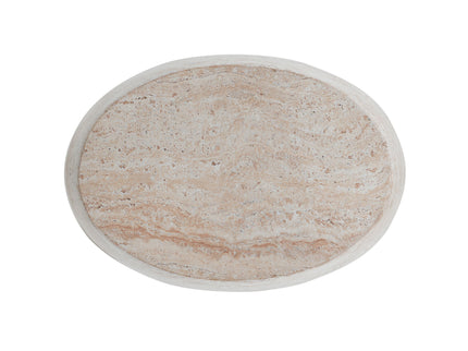 Outdoor Oval Shaped Side Table
