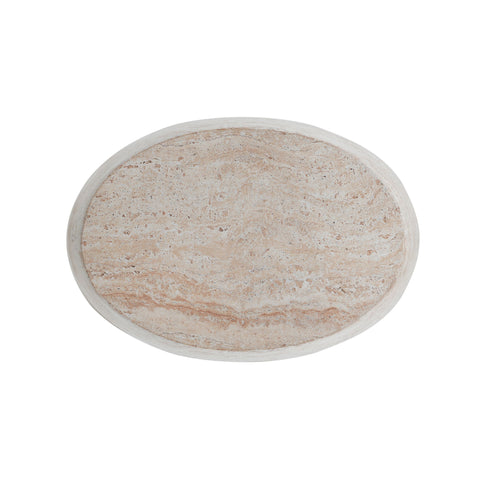 Outdoor Oval Shaped Side Table