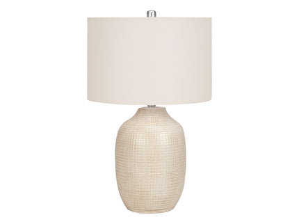 Table Lamp, Lighting, Ceramic, Contemporary - Cream