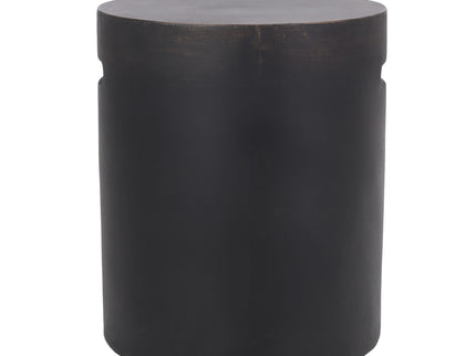 Outdoor End Table With Cutout Handle - Copper