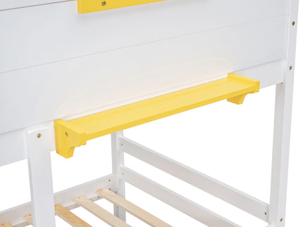Bunk Bed With Playhouse Roof And Window