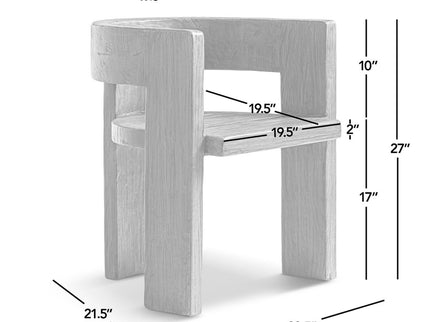 Soren - Accent Curved Dining Chair