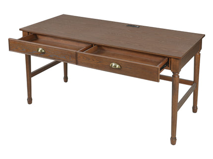 Modern Writing Desk With Drawers For Home Office