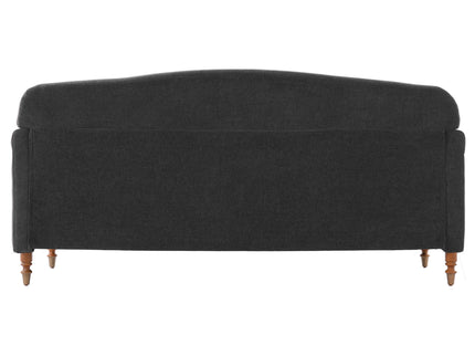 Loveseat Sofa, 2 Seater Couch With Rolled Arms