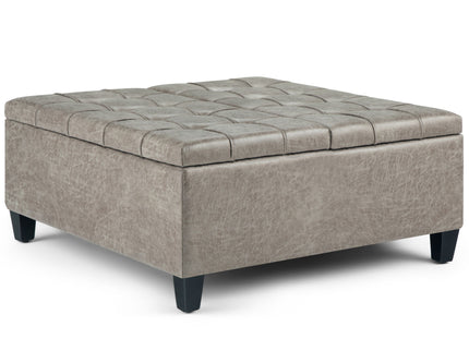 Harrison - Upholstered Coffee Table Storage Ottoman