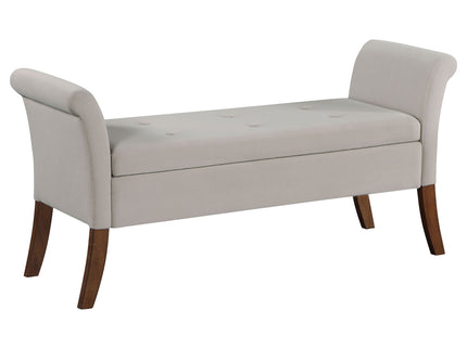 Pasley - Rolled Arm Storage Bench